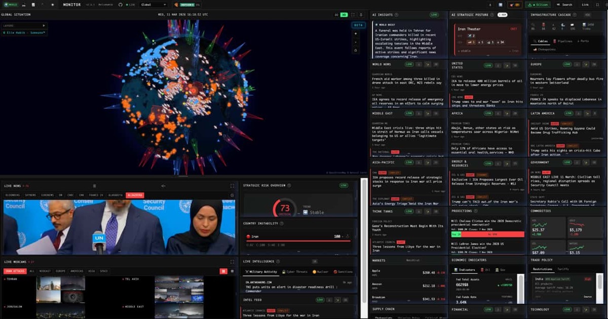 Track Global Conflicts in Real Time: World Monitor's Geopolitical Intelligence